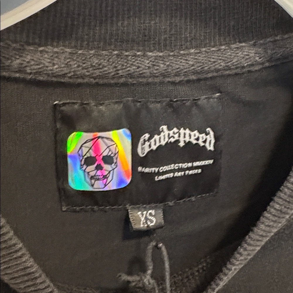 ❌SOLD❌ NWT [Godspeed] Baseball Skelton Grand Slam Graphic Long-Sleeve Men’s XS - Picture 11 of 12